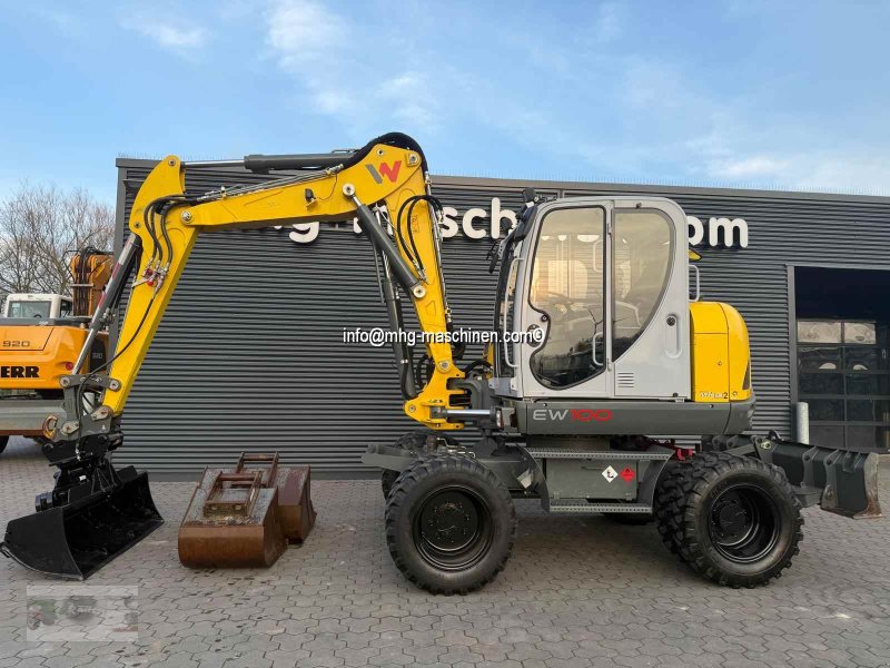 Bagger типа Wacker Neuson EW100 BJ 2018, Klima, 1.Hd., Gebrauchtmaschine в Gescher (Фотография 1)