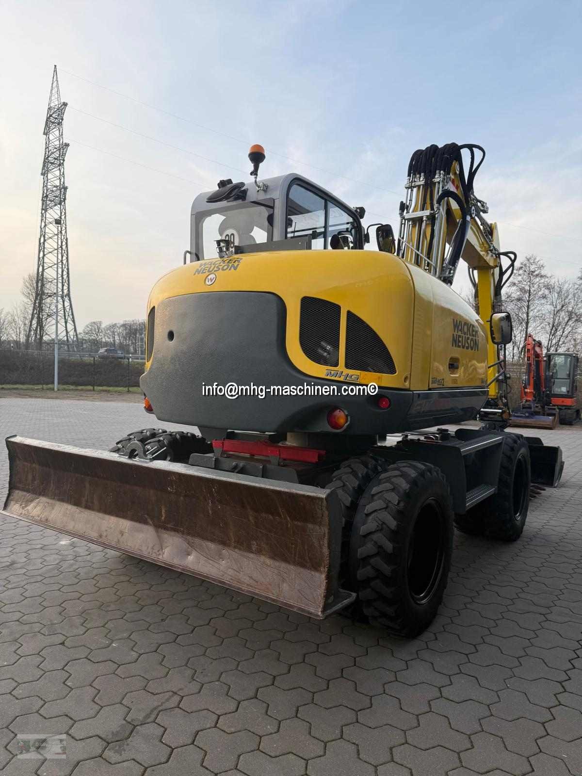 Bagger tipa Wacker Neuson EW100 Klima, 1Hd. BJ2018, Gebrauchtmaschine u Gescher (Slika 4)