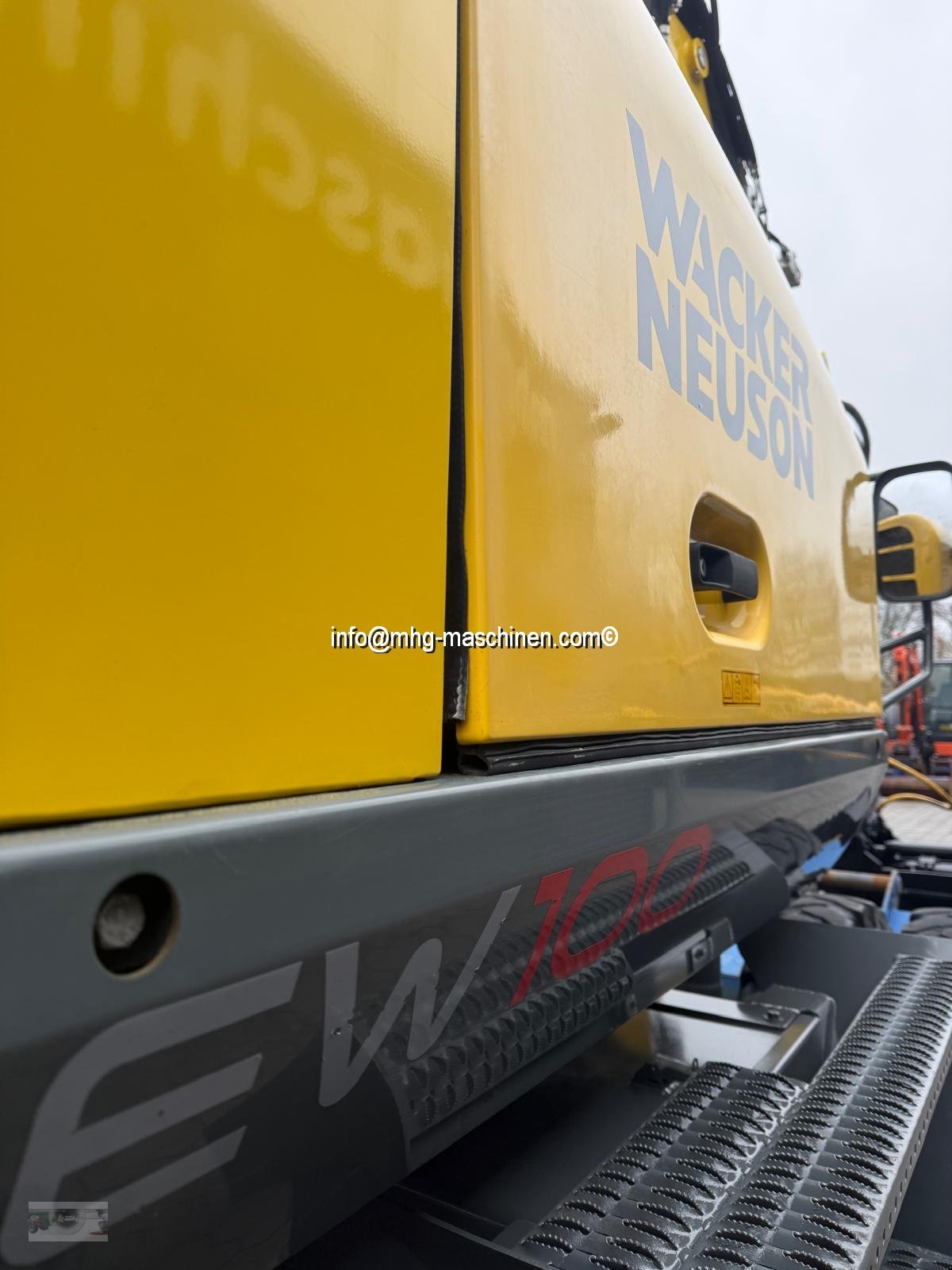 Bagger типа Wacker Neuson EW100 Klima, 1.Hd., Gebrauchtmaschine в Gescher (Фотография 10)