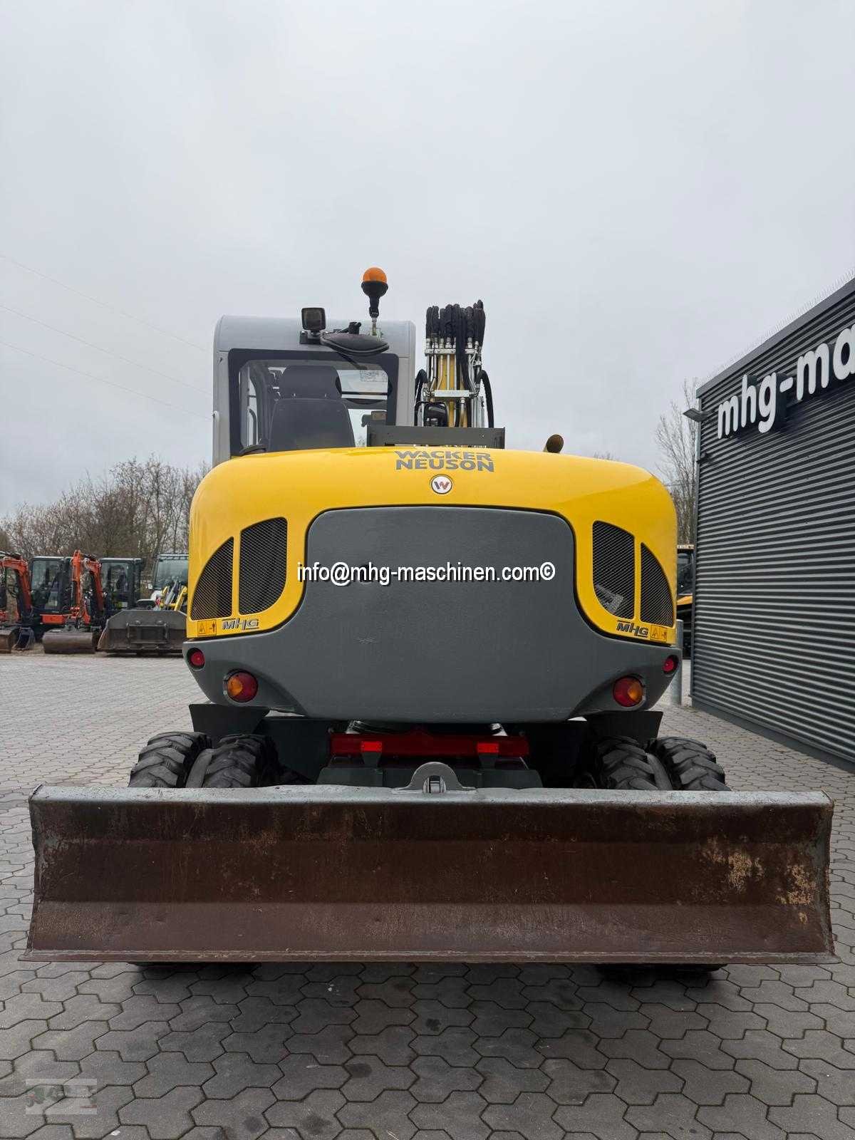 Bagger a típus Wacker Neuson EW100 Klima, 1.Hd., Gebrauchtmaschine ekkor: Gescher (Kép 4)