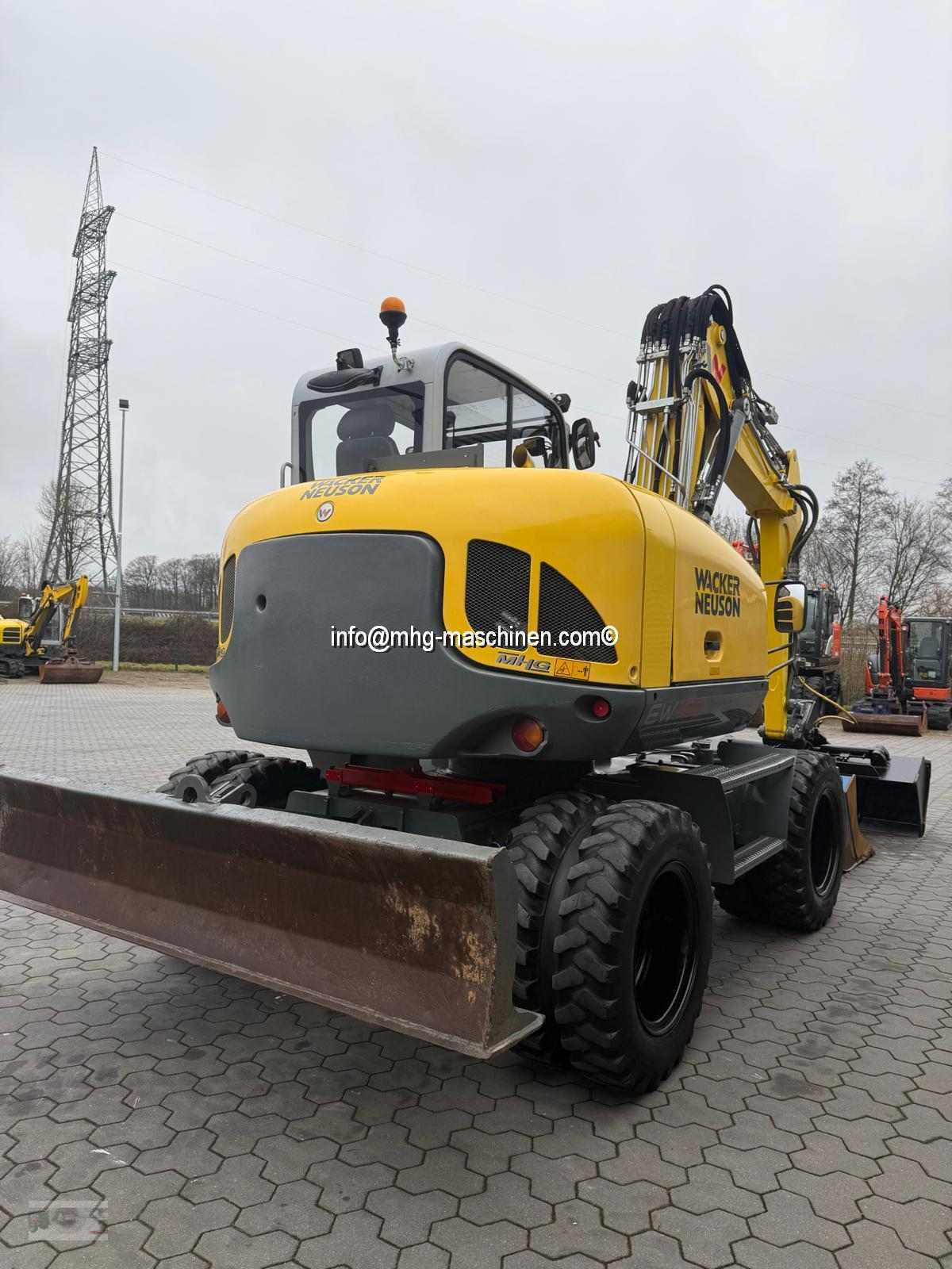 Bagger a típus Wacker Neuson EW100 Klima, 1.Hd., Gebrauchtmaschine ekkor: Gescher (Kép 5)