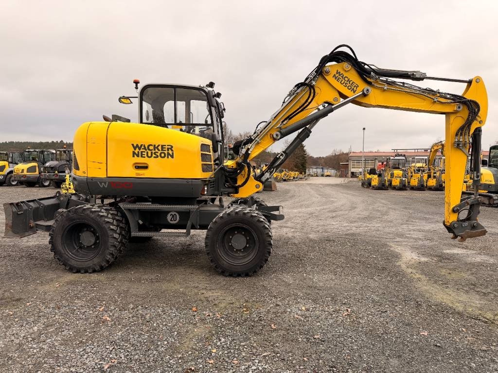 Bagger tip Wacker Neuson EW100, Gebrauchtmaschine in Neudrossenfeld (Poză 5)