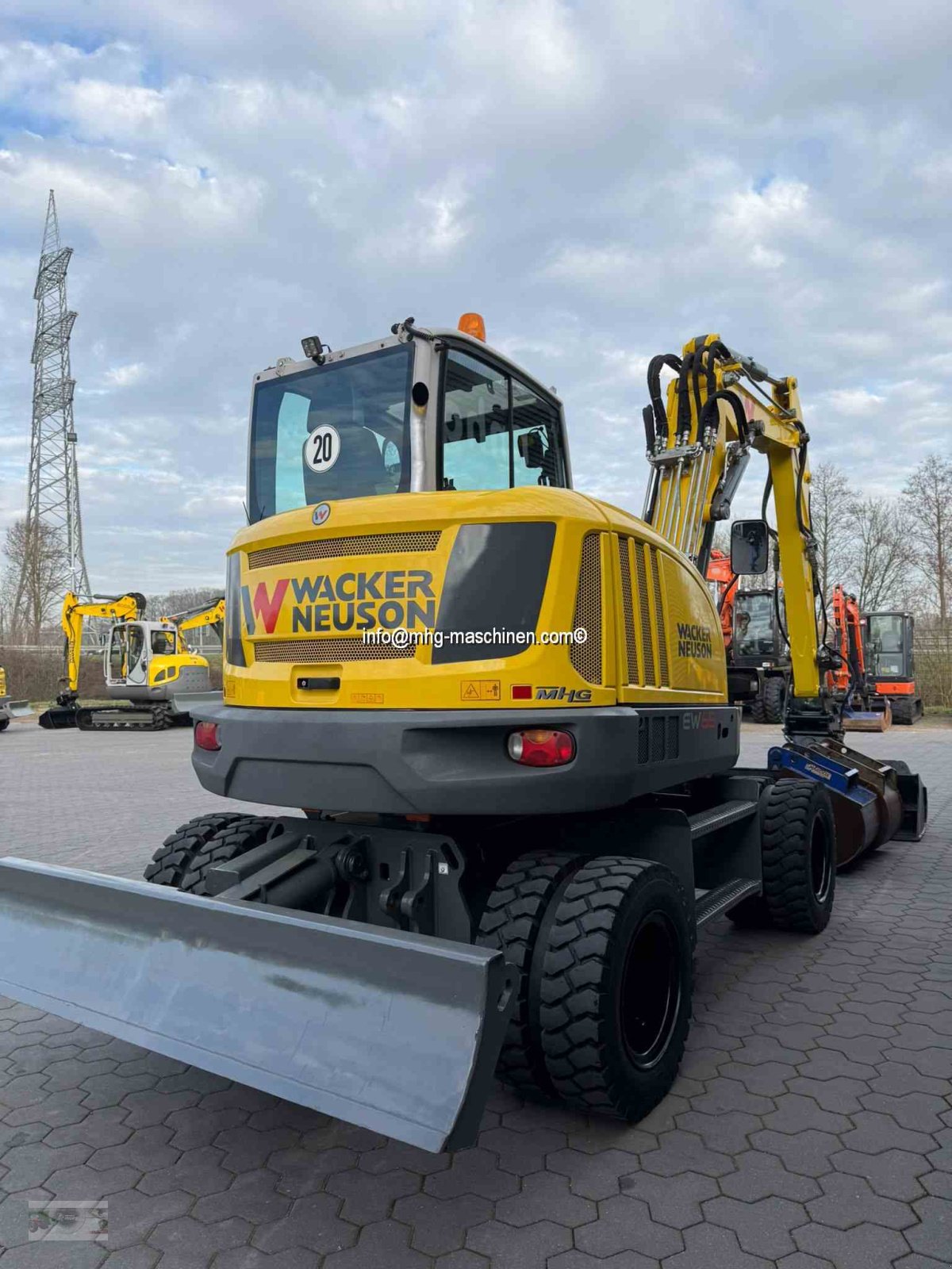 Bagger του τύπου Wacker Neuson EW65 Mobilbagger, Gebrauchtmaschine σε Gescher (Φωτογραφία 4)