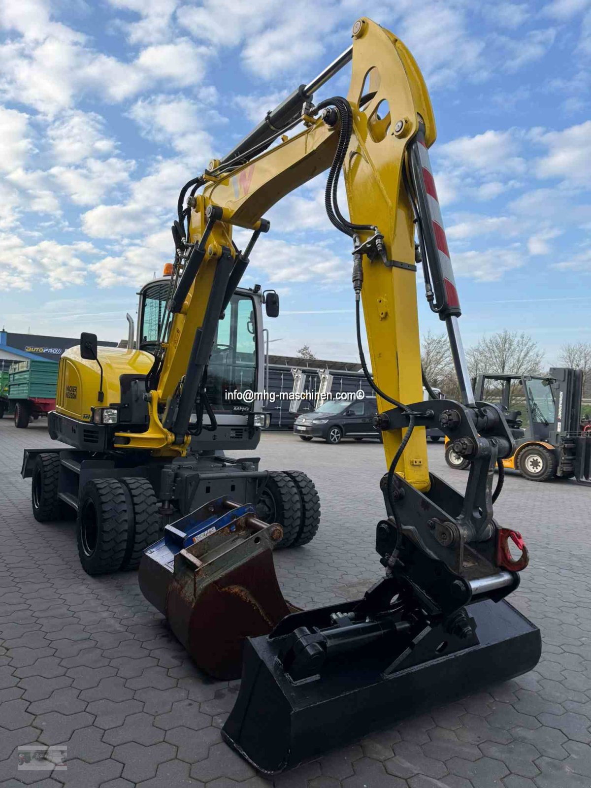 Bagger του τύπου Wacker Neuson EW65 Mobilbagger, Gebrauchtmaschine σε Gescher (Φωτογραφία 5)