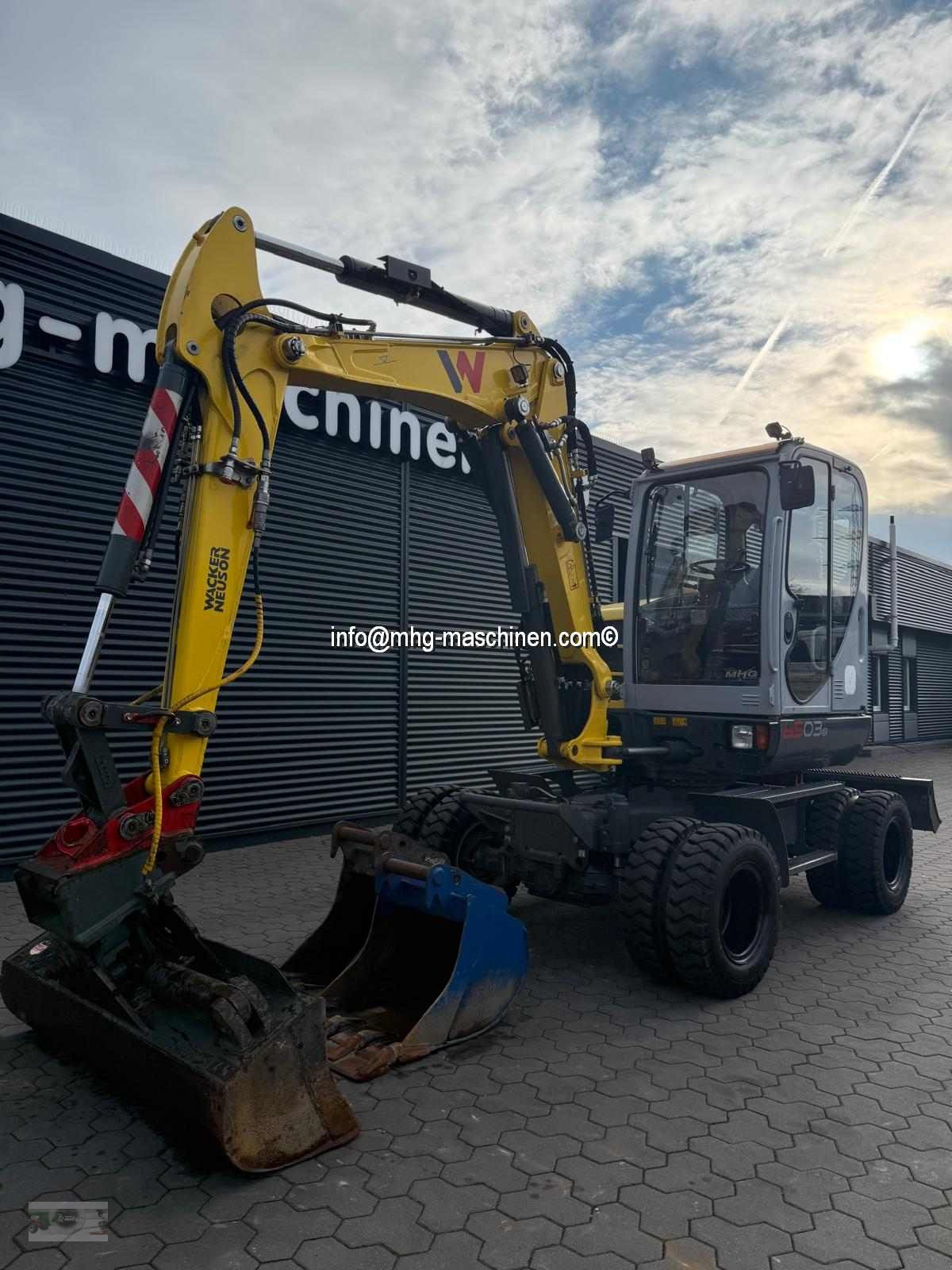 Bagger of the type Wacker Neuson EW6503 Mobilbagger Klima, Verstellausleger, Gebrauchtmaschine in Gescher (Picture 2)