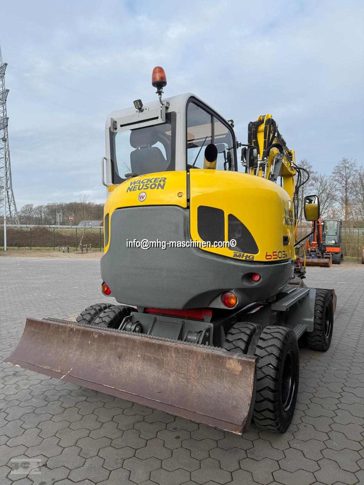 Bagger of the type Wacker Neuson EW6503 Mobilbagger Klima, Verstellausleger, Gebrauchtmaschine in Gescher (Picture 5)