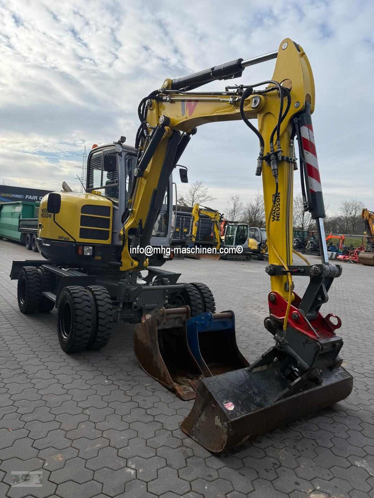 Bagger of the type Wacker Neuson EW6503 Mobilbagger Klima, Verstellausleger, Gebrauchtmaschine in Gescher (Picture 8)