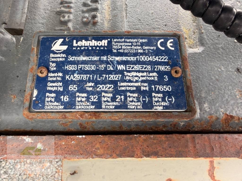 Bagger типа Wacker Neuson EZ26, Gebrauchtmaschine в Neudrossenfeld (Фотография 14)