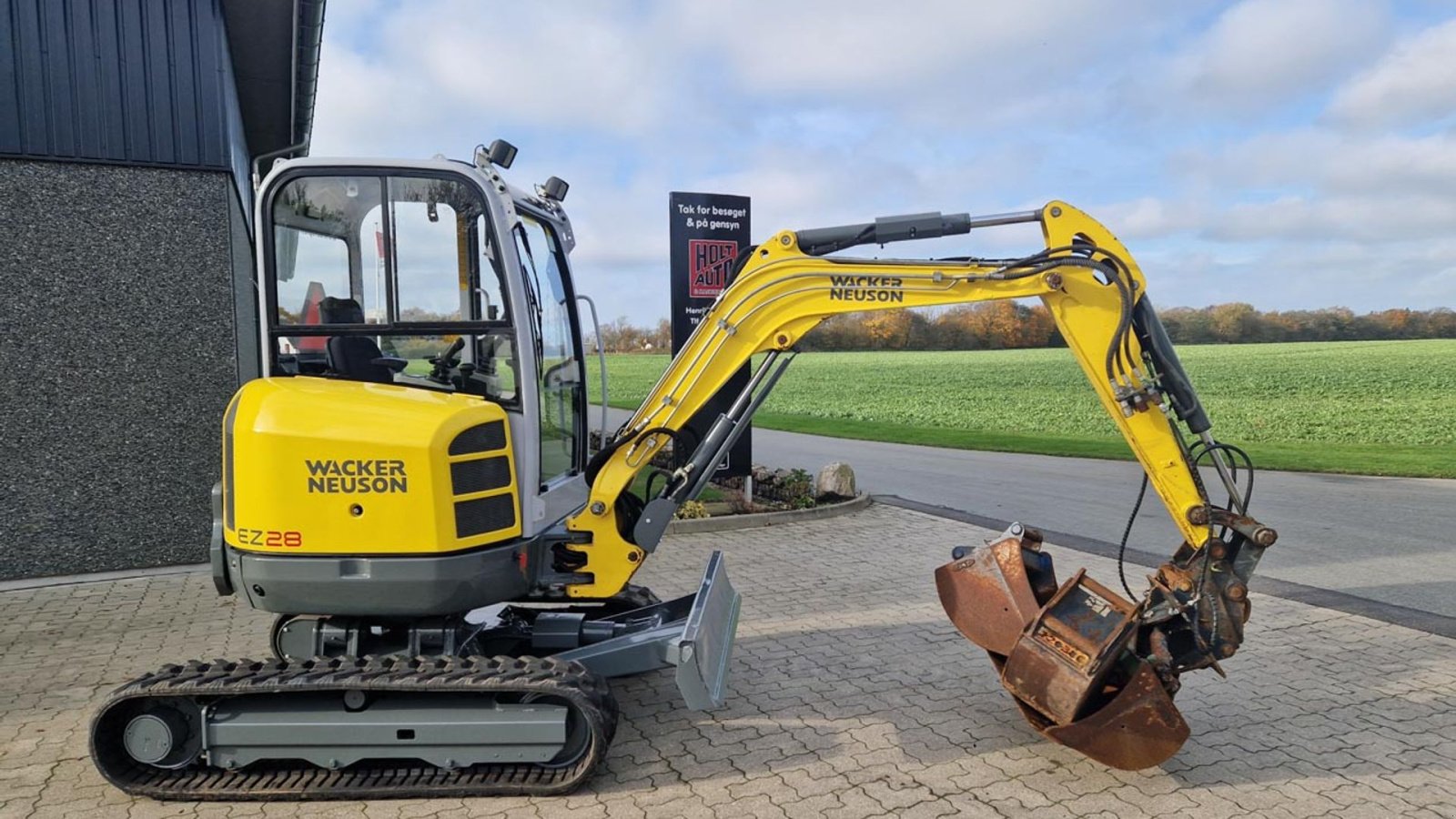 Bagger typu Wacker Neuson EZ28 VDS, Gebrauchtmaschine w Vrå (Zdjęcie 2)