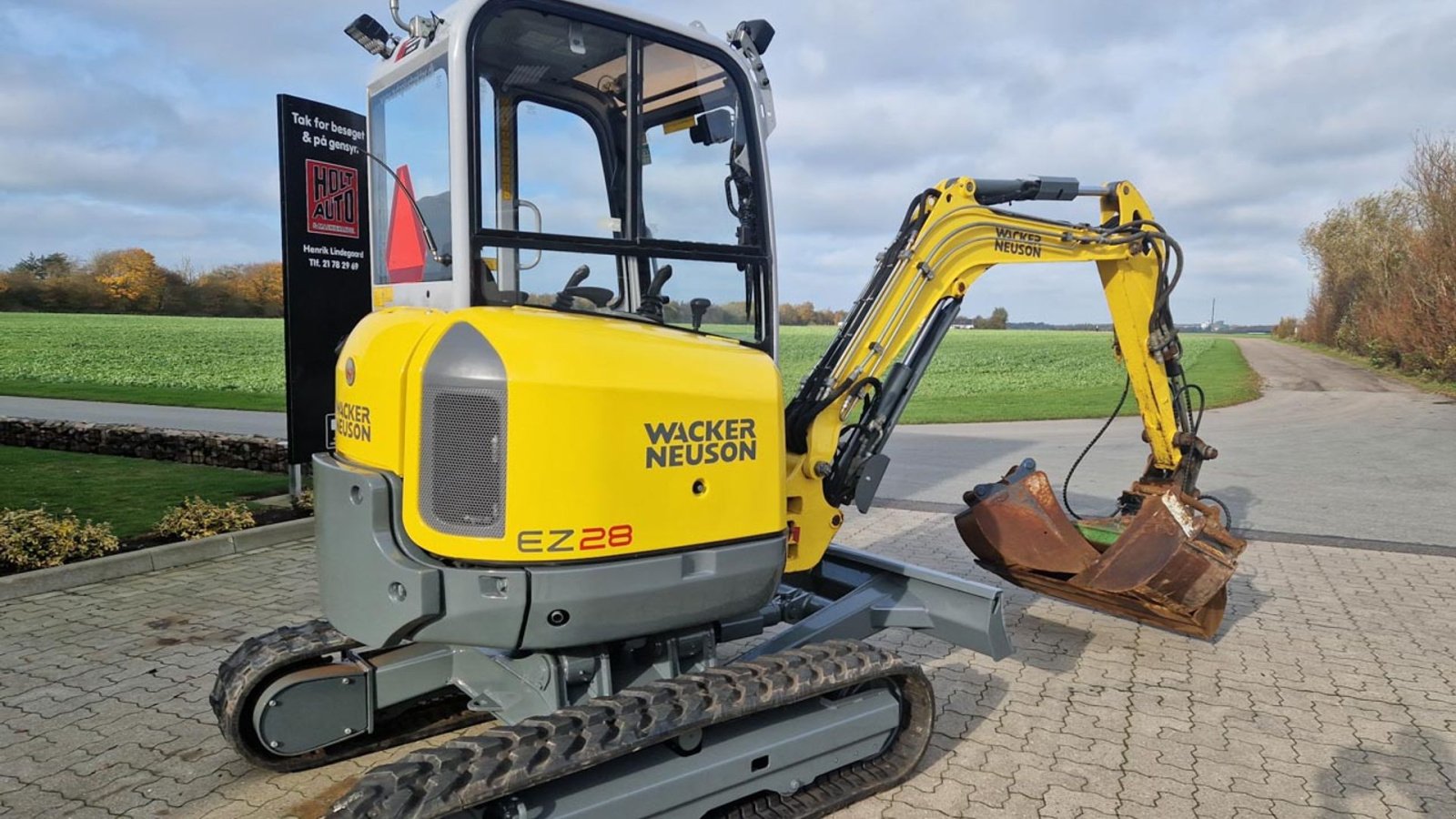Bagger typu Wacker Neuson EZ28 VDS, Gebrauchtmaschine v Vrå (Obrázok 3)