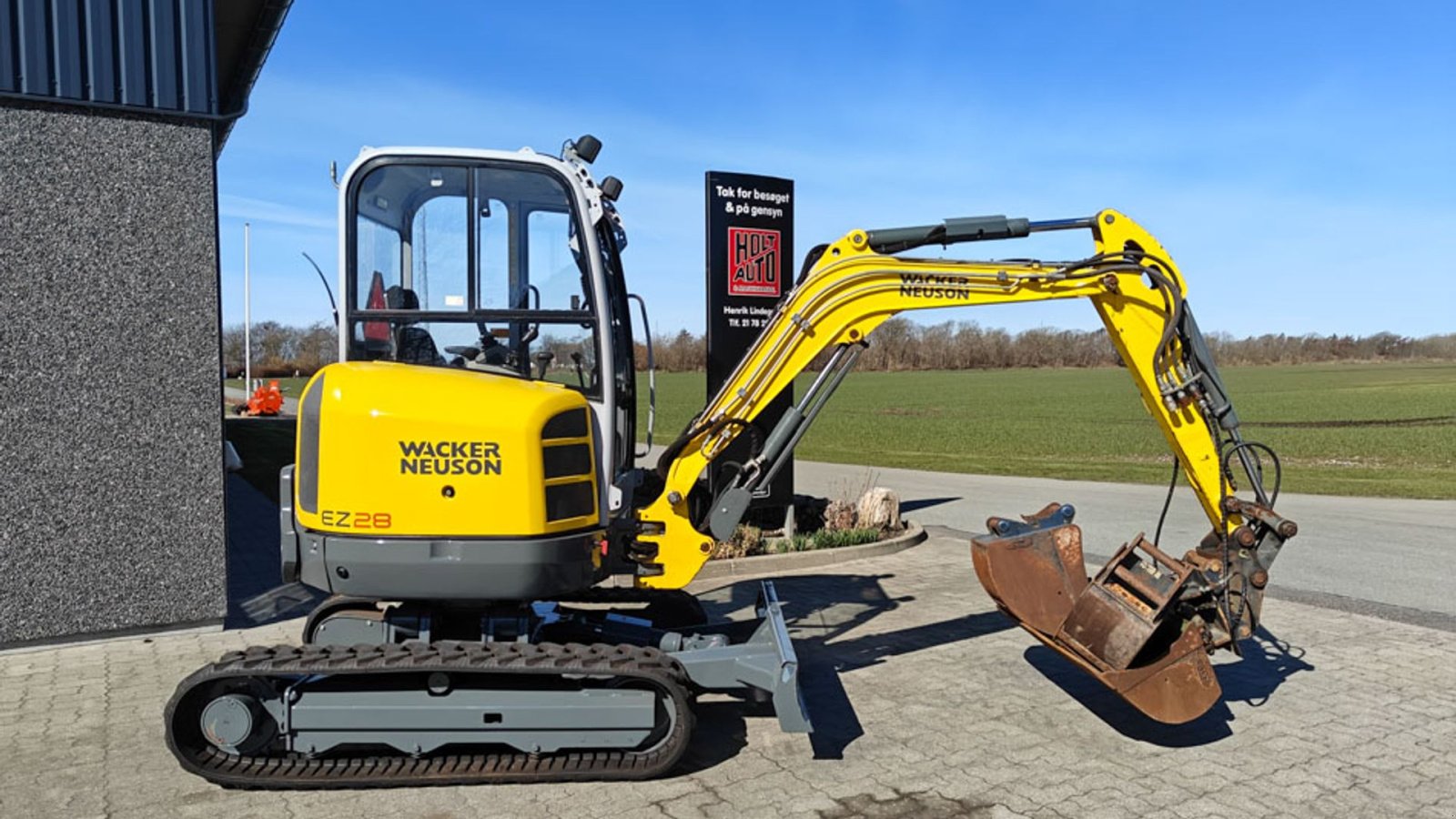 Bagger del tipo Wacker Neuson EZ28 VDS, Gebrauchtmaschine In Vrå (Immagine 2)