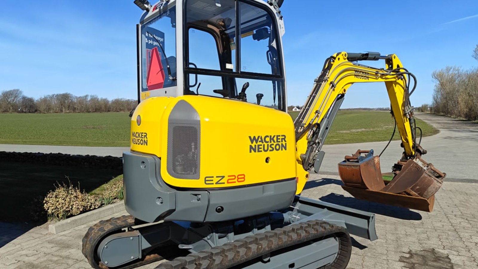Bagger del tipo Wacker Neuson EZ28 VDS, Gebrauchtmaschine In Vrå (Immagine 3)