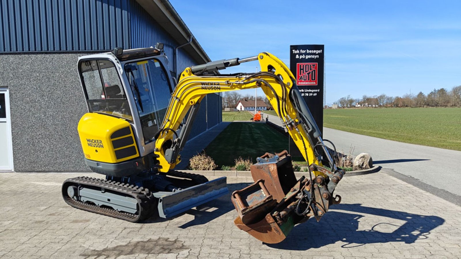 Bagger del tipo Wacker Neuson EZ28 VDS, Gebrauchtmaschine In Vrå (Immagine 10)