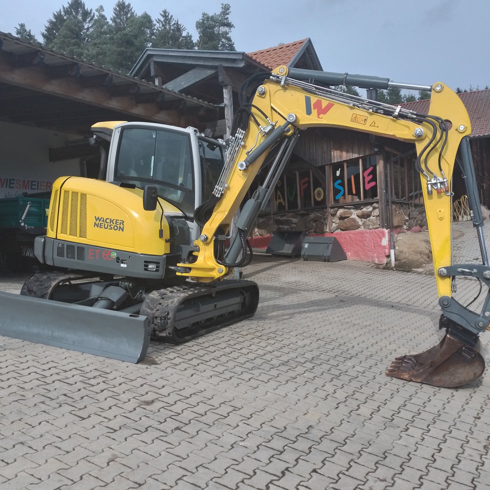 Bagger of the type Wacker Neuson Wacker Neuson, Bagger, Kompaktbagger, Raupenbagger, ET65, Gebrauchtmaschine in Bad Kötzting (Picture 8)