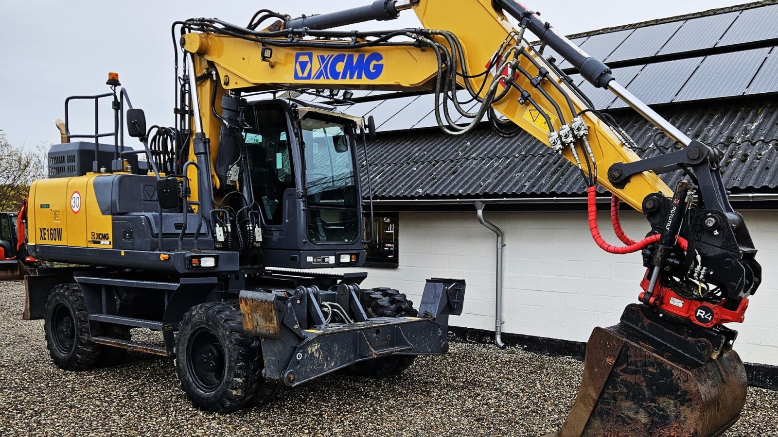 Bagger Türe ait XCMG XE160W / rotortilt / meget udstyr / 3500 timer, Gebrauchtmaschine içinde Arden (resim 2)