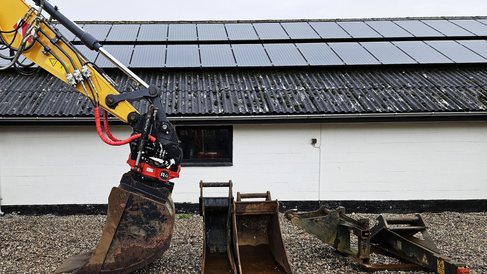 Bagger Türe ait XCMG XE160W / rotortilt / meget udstyr / 3500 timer, Gebrauchtmaschine içinde Arden (resim 9)