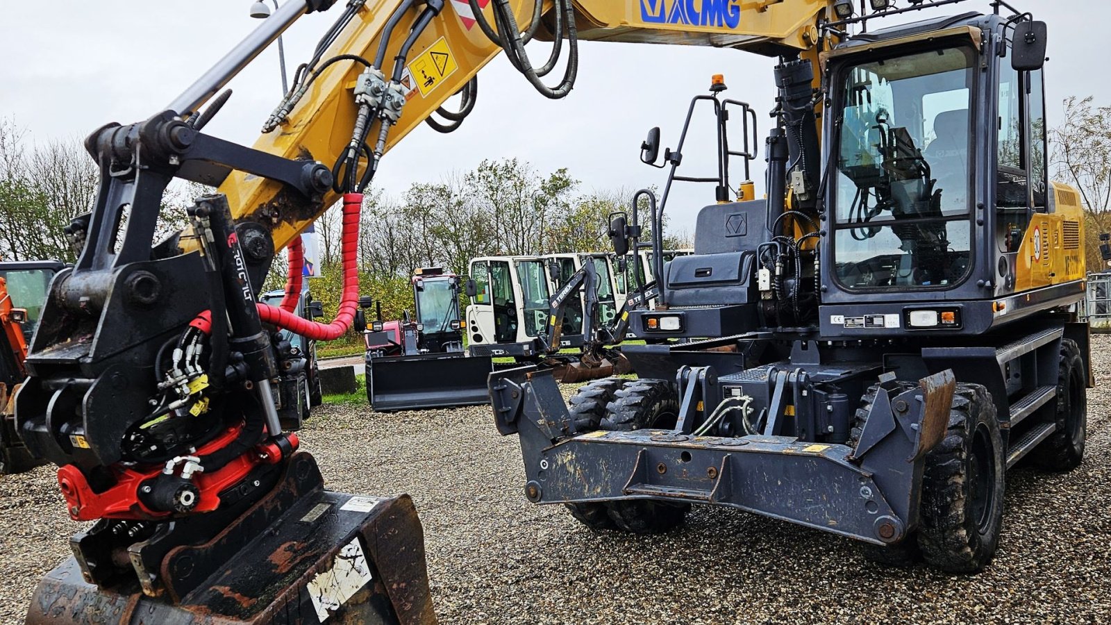 Bagger Türe ait XCMG XE160W / rotortilt / meget udstyr / 3500 timer, Gebrauchtmaschine içinde Arden (resim 4)
