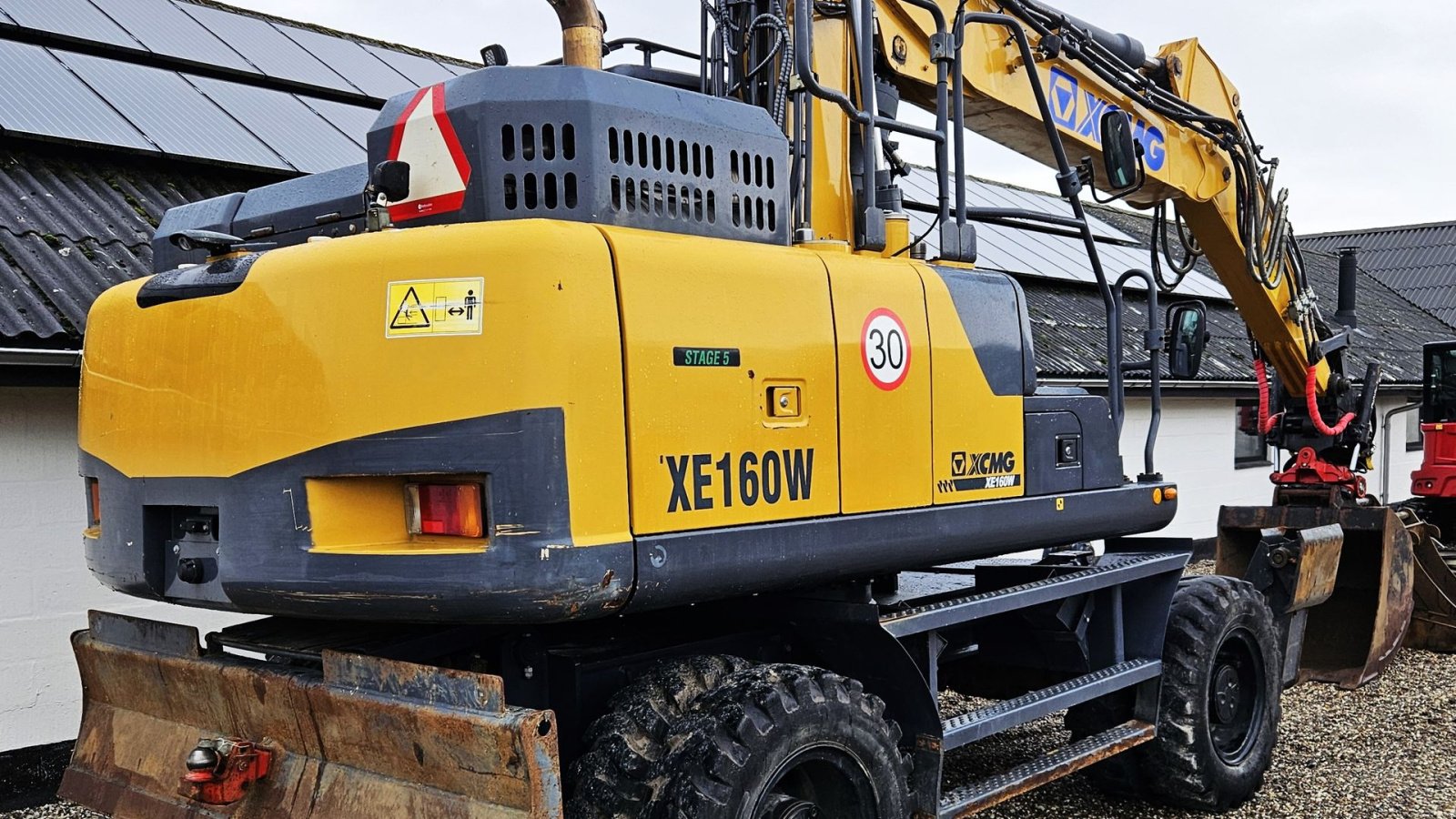 Bagger Türe ait XCMG XE160W / rotortilt / meget udstyr / 3500 timer, Gebrauchtmaschine içinde Arden (resim 8)