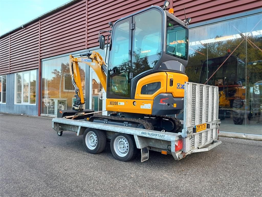 Bagger des Typs XCMG Xe20e med trailer, Gebrauchtmaschine in Rødekro (Bild 3)