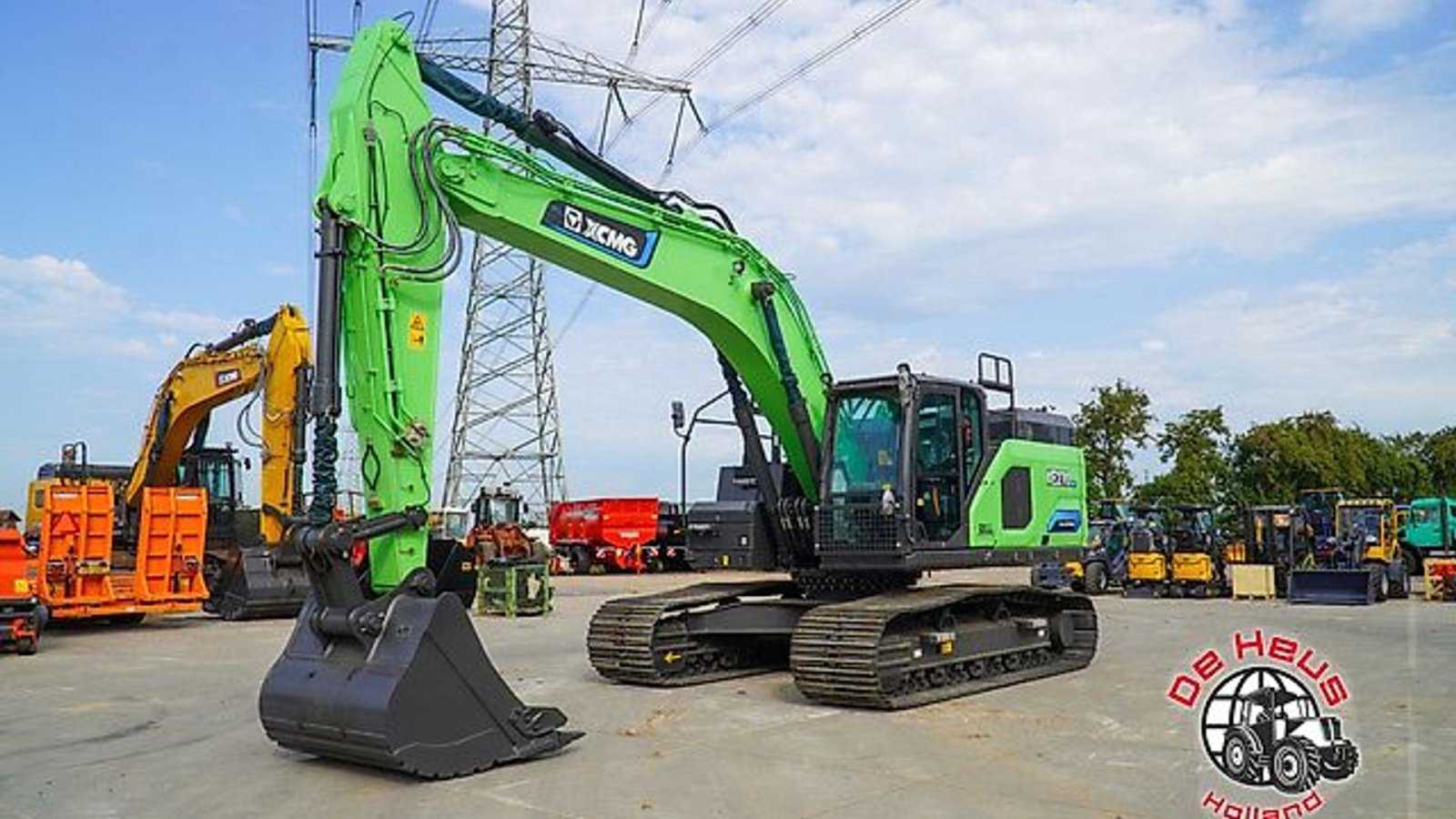 Bagger Türe ait XCMG XE270-EV ELEKTRISK, Gebrauchtmaschine içinde Rødekro (resim 4)