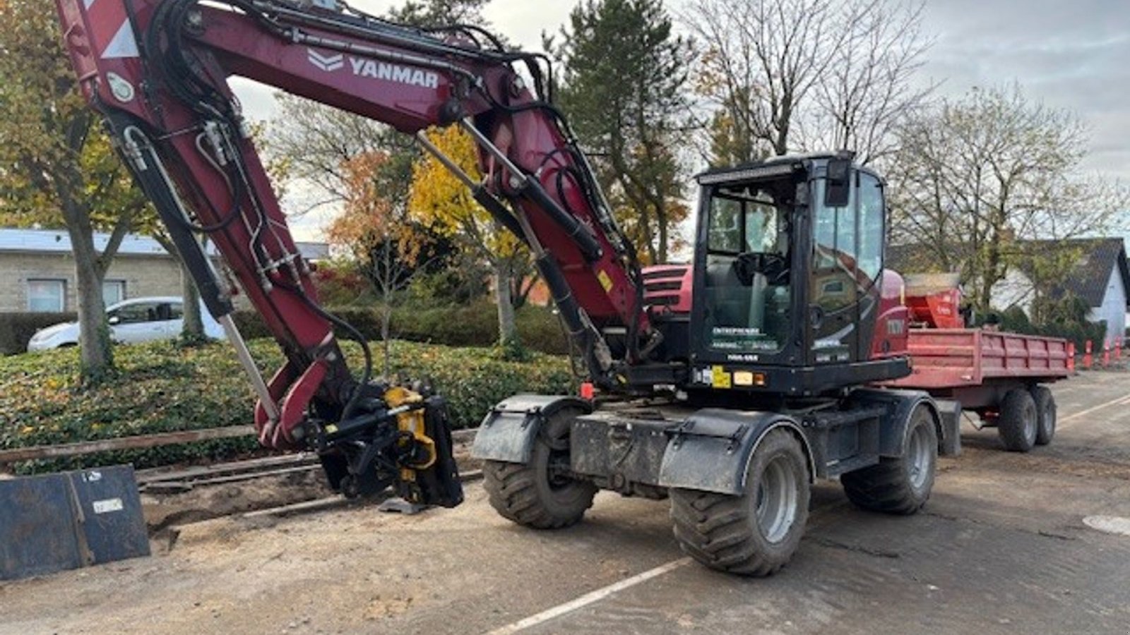 Bagger του τύπου Yanmar B110W, Gebrauchtmaschine σε Nørresundby (Φωτογραφία 1)