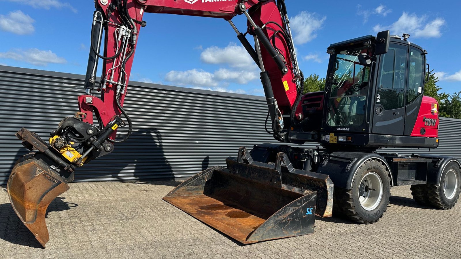 Bagger typu Yanmar B110W, Gebrauchtmaschine v Horsens (Obrázek 2)