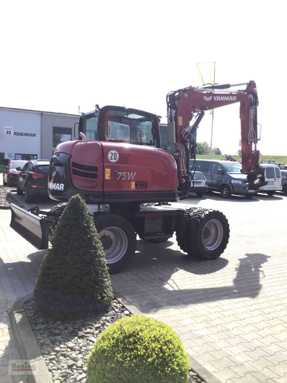 Bagger typu Yanmar B75W, Gebrauchtmaschine v Bakum (Obrázek 4)