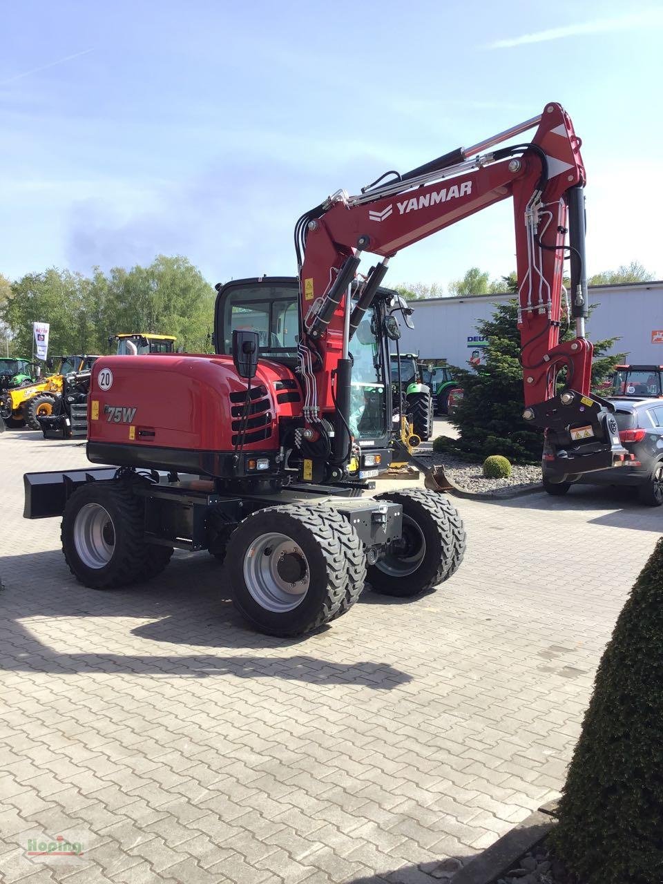 Bagger typu Yanmar B75W, Gebrauchtmaschine v Bakum (Obrázek 5)