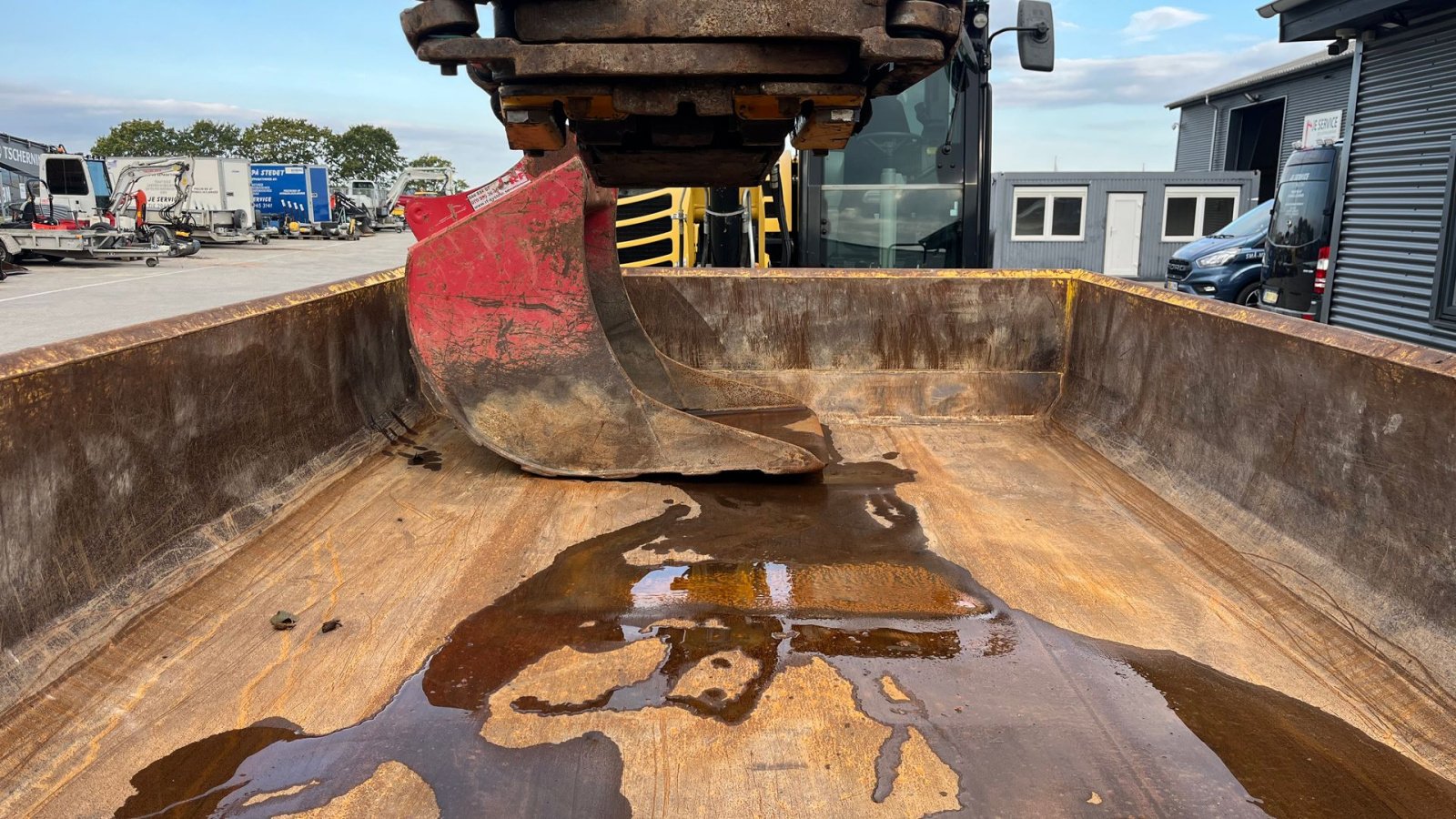 Bagger a típus Yanmar B95W Engcon rotortilt, vogn mm., Gebrauchtmaschine ekkor: Rønnede (Kép 5)