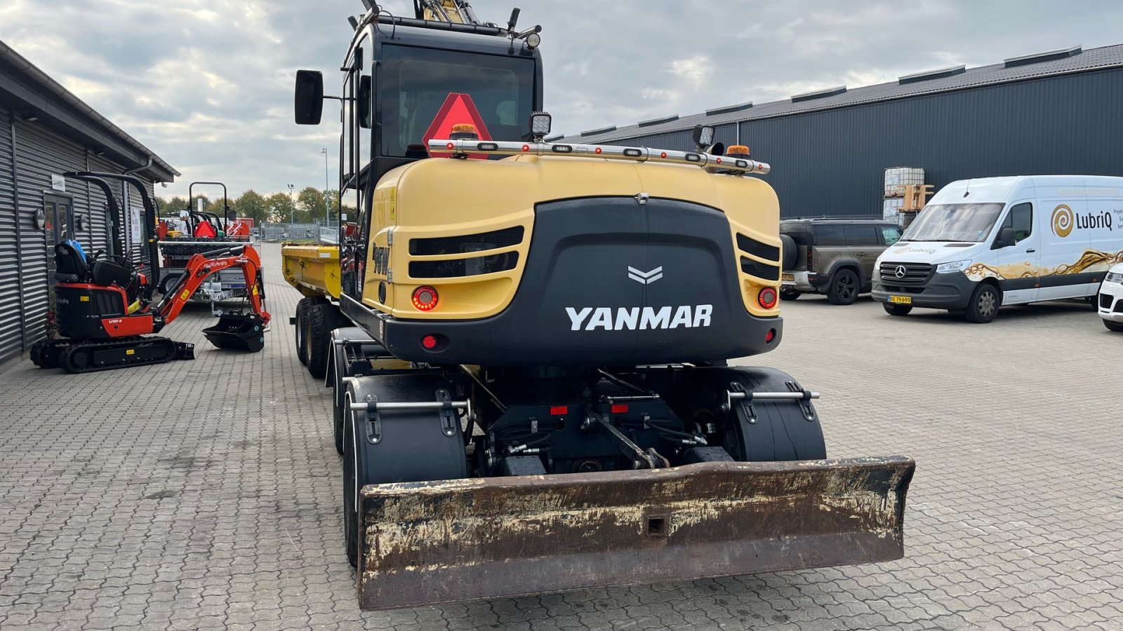 Bagger a típus Yanmar B95W Engcon rotortilt, vogn mm., Gebrauchtmaschine ekkor: Rønnede (Kép 23)