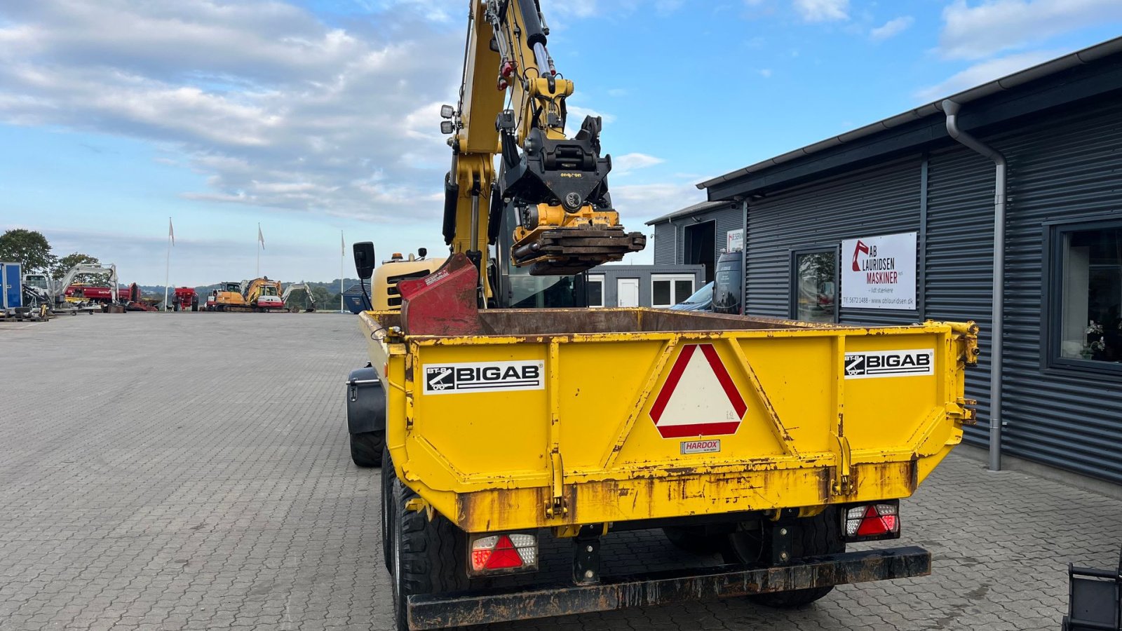 Bagger a típus Yanmar B95W Engcon rotortilt, vogn mm., Gebrauchtmaschine ekkor: Rønnede (Kép 3)