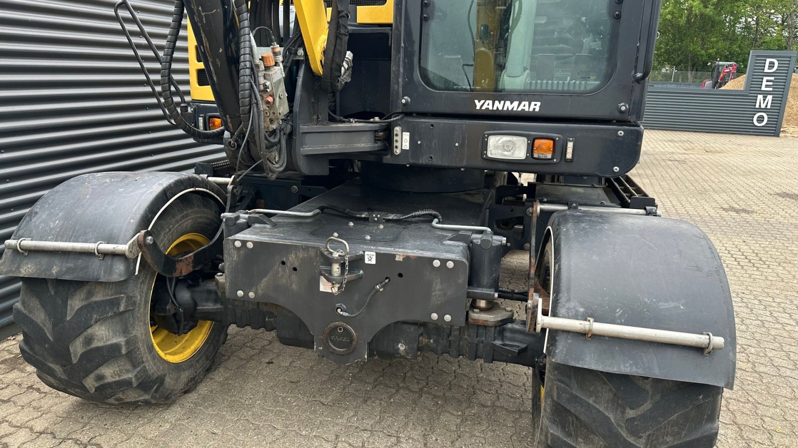 Bagger of the type Yanmar B95W med EC209, Gebrauchtmaschine in Slagelse (Picture 3)