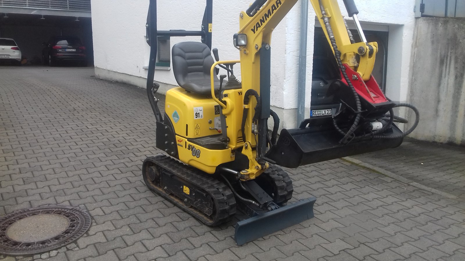 Bagger typu Yanmar SV 08, Gebrauchtmaschine v Prackenbach (Obrázek 1)