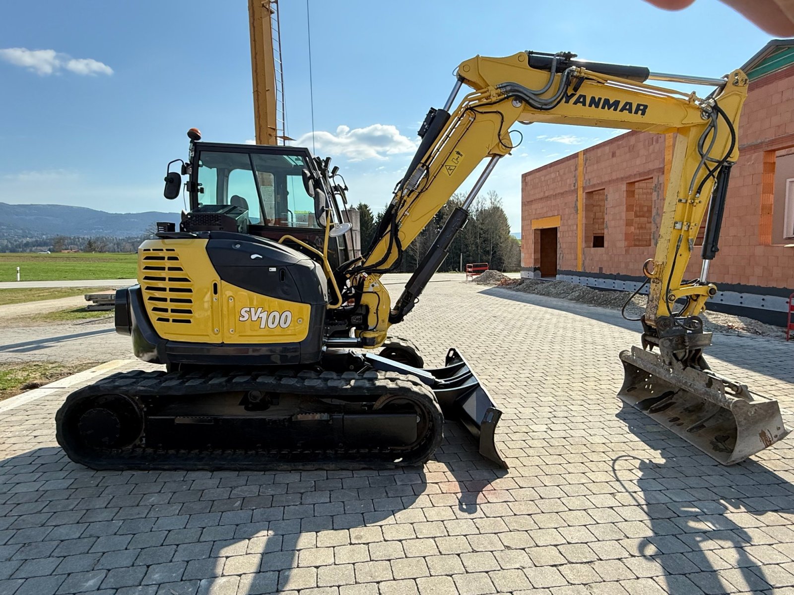 Bagger vrste Yanmar SV 100, Gebrauchtmaschine v Neureichenau (Slika 4)