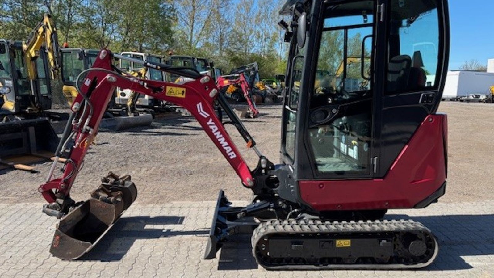 Bagger Türe ait Yanmar SV 17, Gebrauchtmaschine içinde Nørresundby (resim 4)