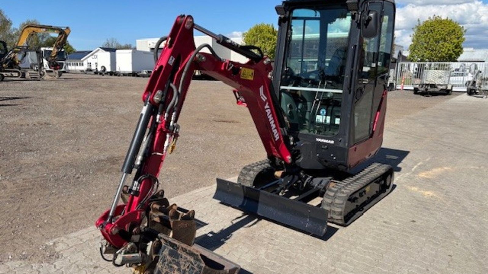 Bagger Türe ait Yanmar SV 17, Gebrauchtmaschine içinde Nørresundby (resim 3)