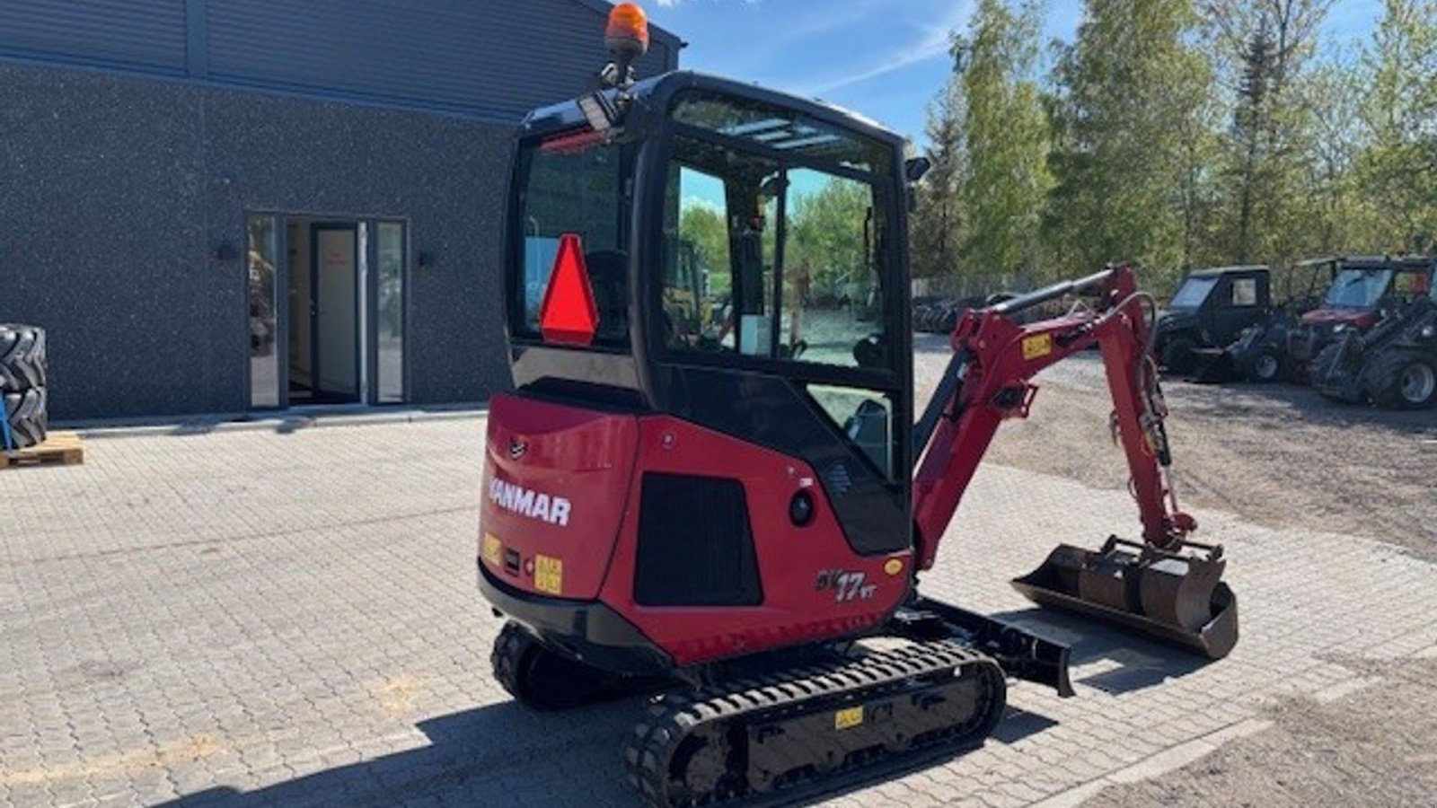 Bagger Türe ait Yanmar SV 17, Gebrauchtmaschine içinde Nørresundby (resim 7)