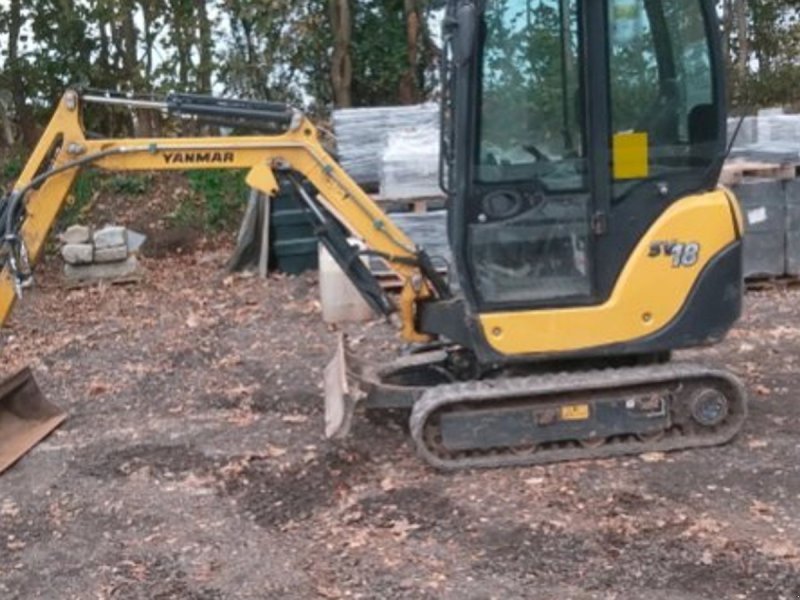 Bagger del tipo Yanmar SV 18, Gebrauchtmaschine In Dalmose (Immagine 1)