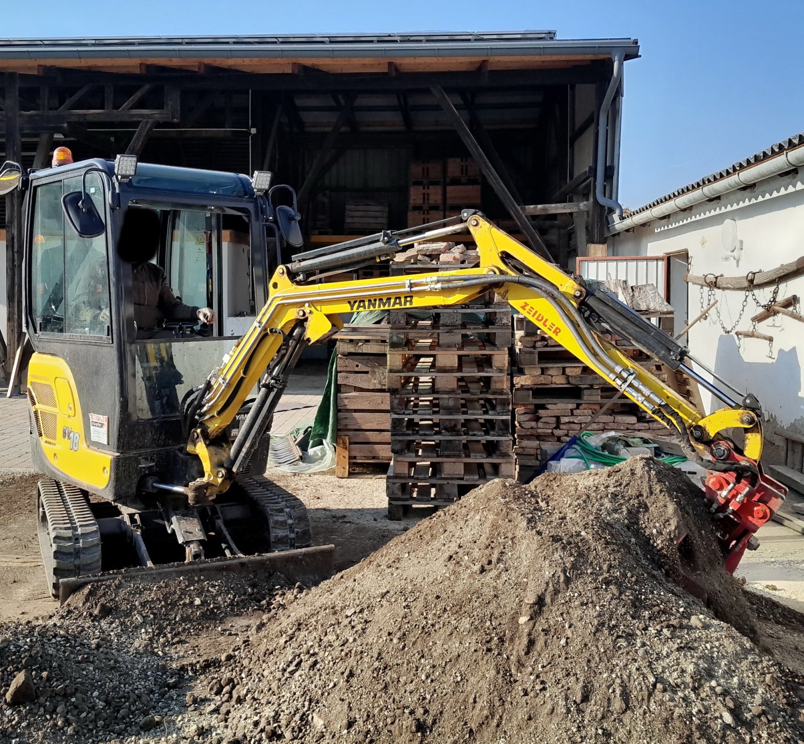Bagger a típus Yanmar SV 18, Gebrauchtmaschine ekkor: Nickelsdorf (Kép 2)