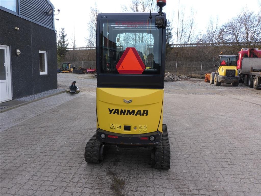 Bagger des Typs Yanmar SV 19 VT 2 dobbeltvirkende udtag  og tiltmanfæste, Gebrauchtmaschine in Nørresundby (Bild 5)