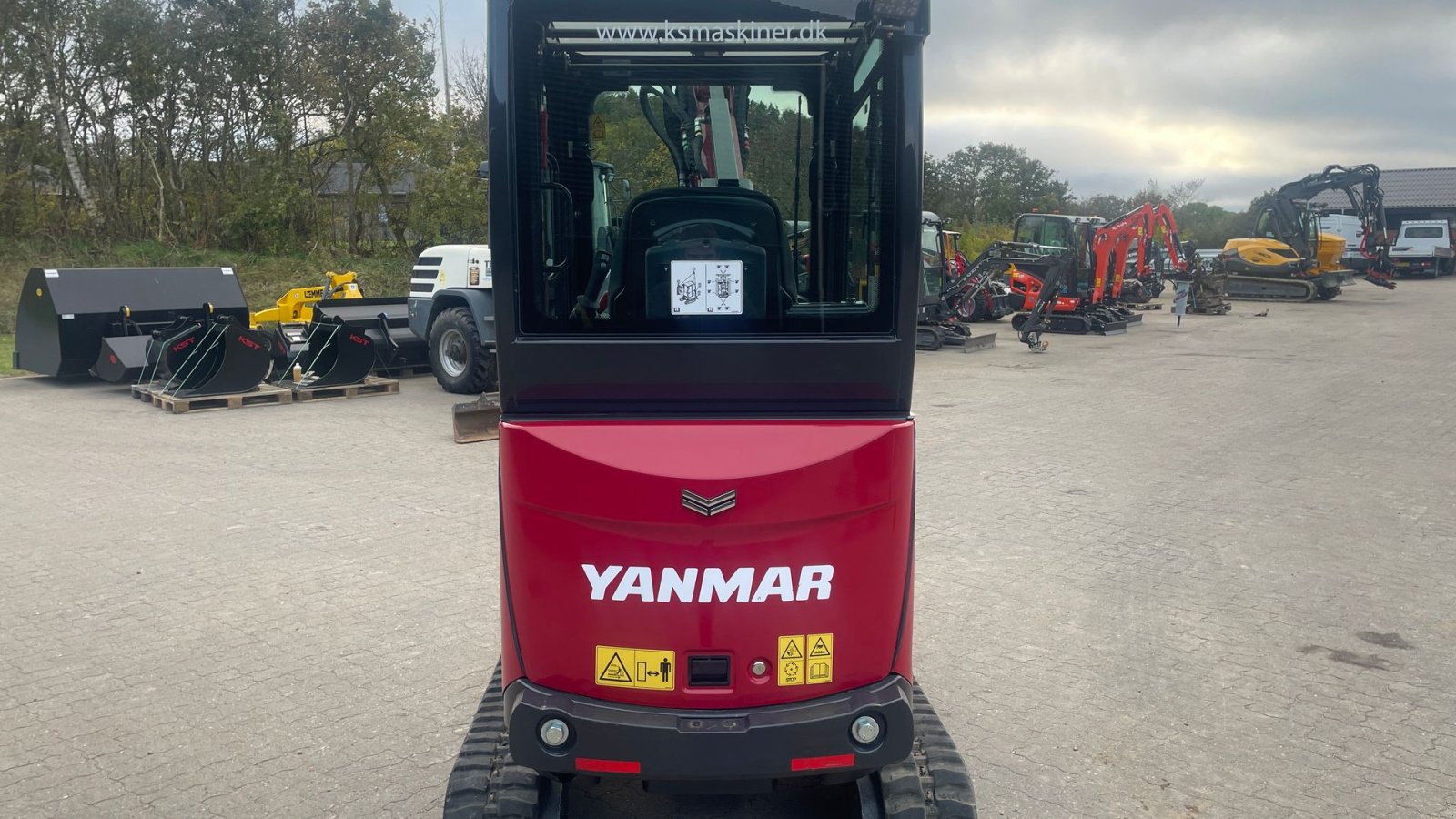 Bagger typu Yanmar SV 19 VT, Gebrauchtmaschine v Roslev (Obrázek 4)