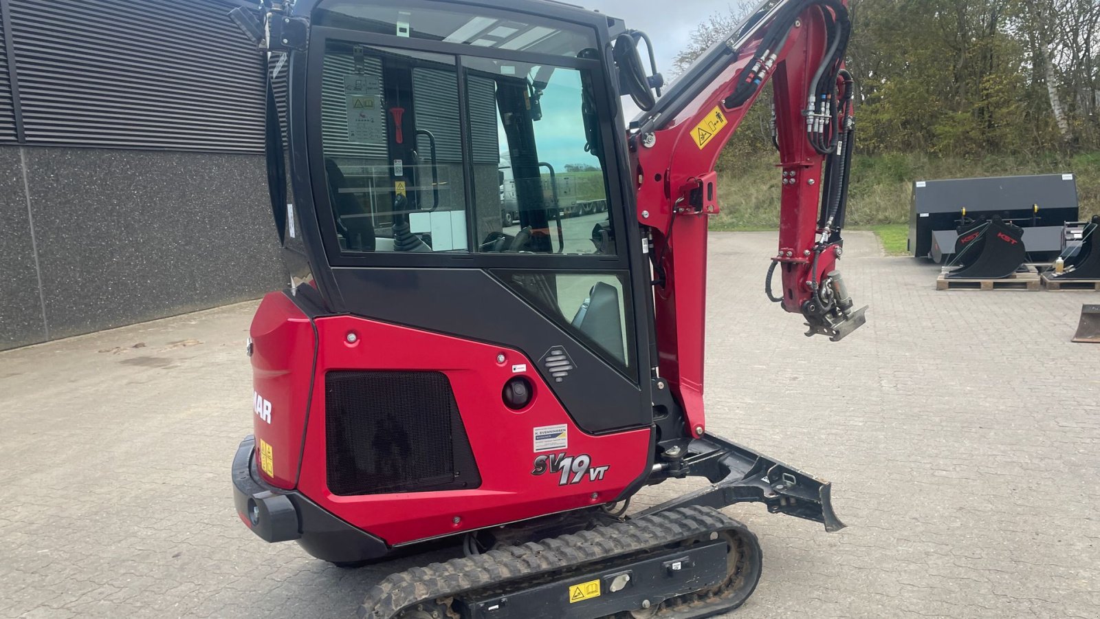 Bagger typu Yanmar SV 19 VT, Gebrauchtmaschine v Roslev (Obrázek 5)