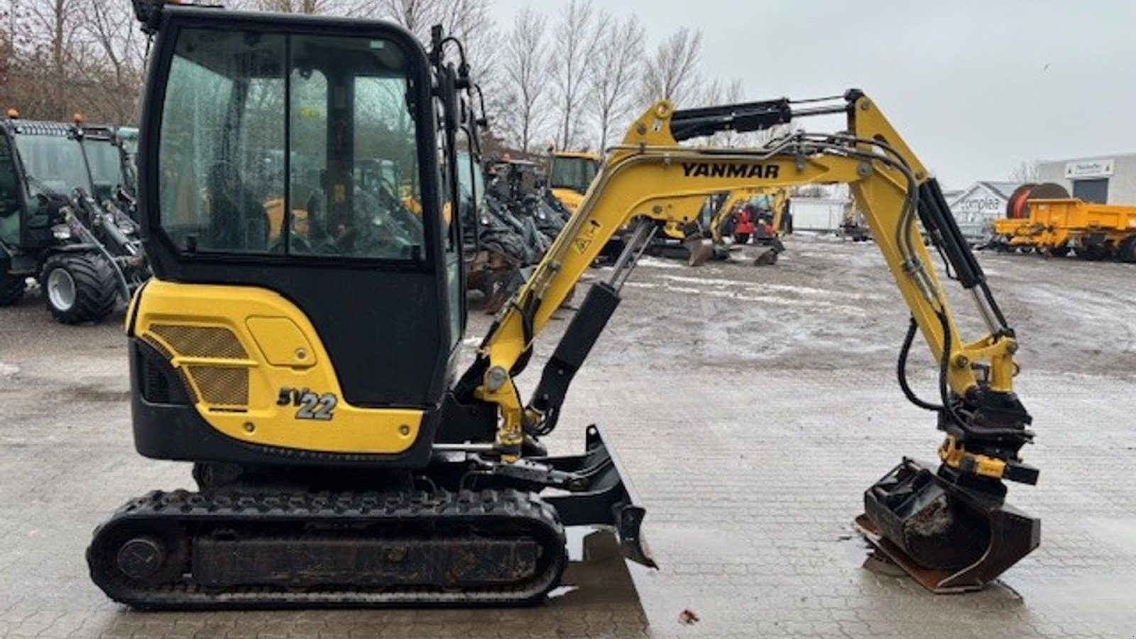 Bagger от тип Yanmar sv 22, Gebrauchtmaschine в Nørresundby (Снимка 4)