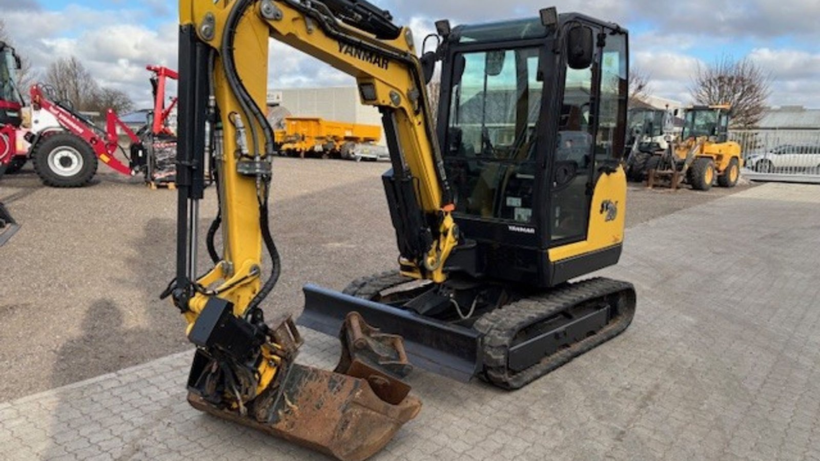 Bagger типа Yanmar sv 26, Gebrauchtmaschine в Nørresundby (Фотография 6)