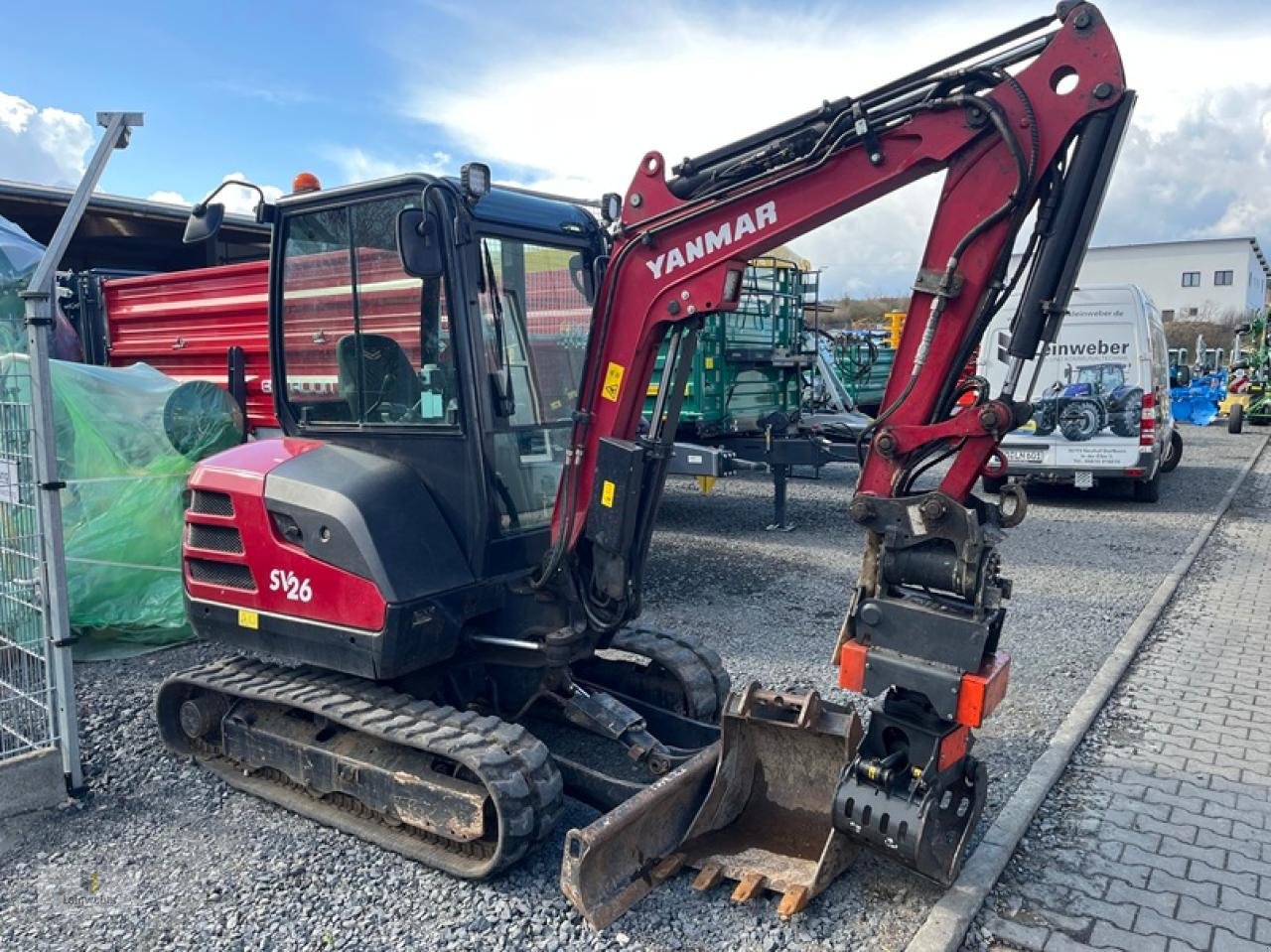Bagger typu Yanmar SV 26, Gebrauchtmaschine v Neuhof - Dorfborn (Obrázek 1)