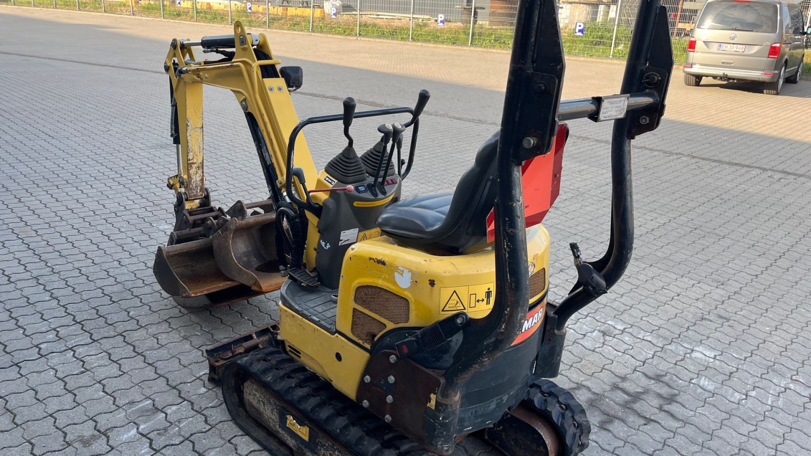 Bagger typu Yanmar SV08 Hurtig skifte og 3 skovle, Gebrauchtmaschine v Rønnede (Obrázek 9)