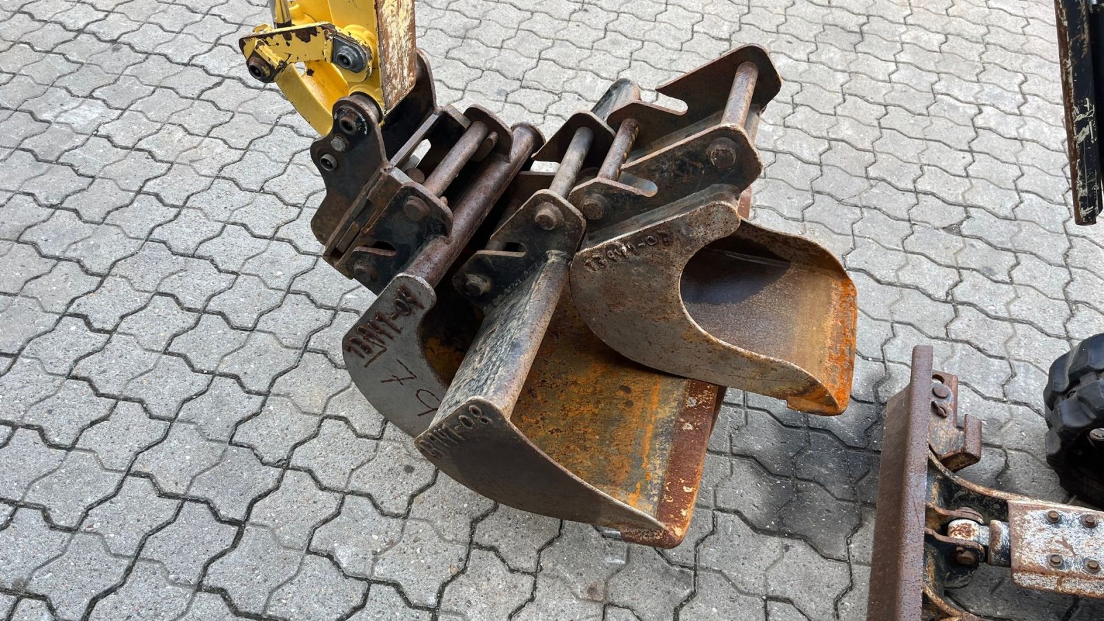 Bagger typu Yanmar SV08 Hurtig skifte og 3 skovle, Gebrauchtmaschine v Rønnede (Obrázek 5)