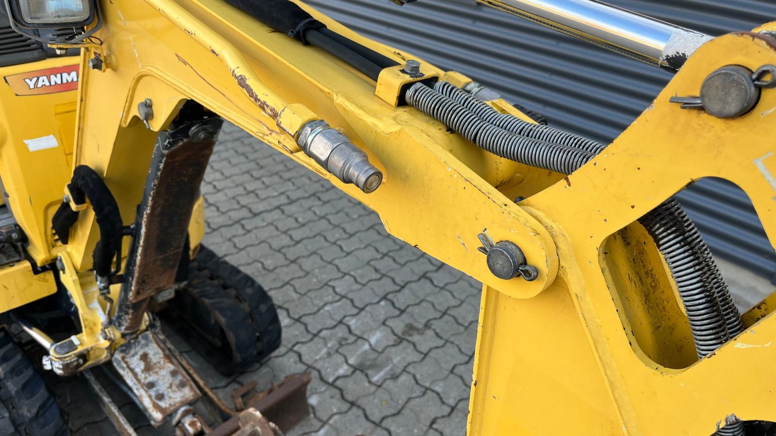 Bagger typu Yanmar SV08 Hurtig skifte og 3 skovle, Gebrauchtmaschine v Rønnede (Obrázek 4)