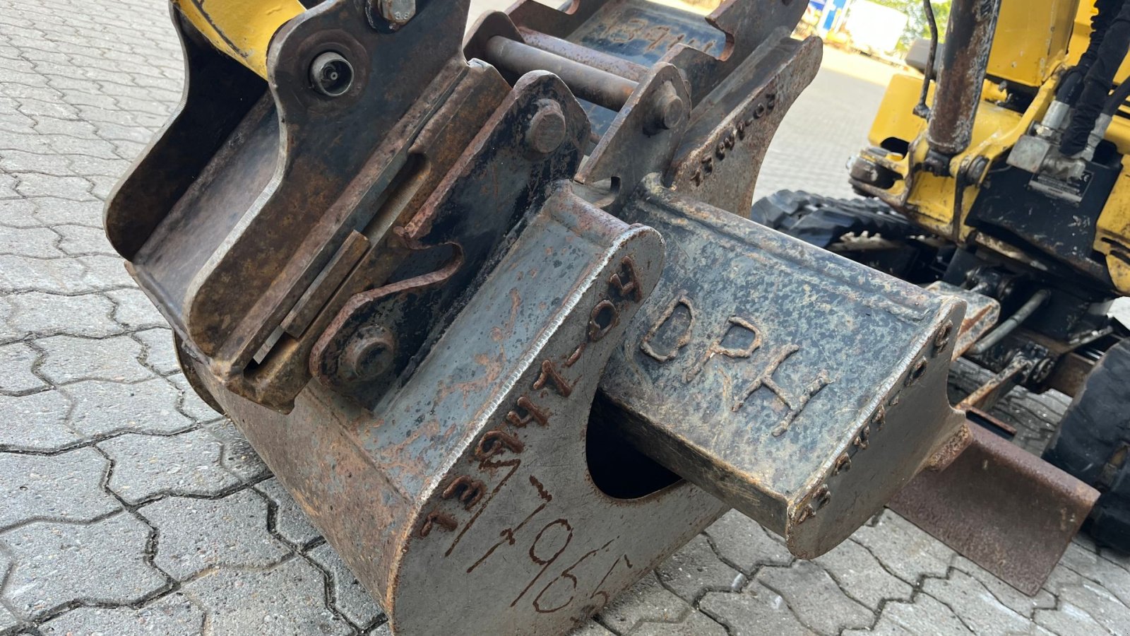 Bagger typu Yanmar SV08 Hurtig skifte og 3 skovle, Gebrauchtmaschine v Rønnede (Obrázek 18)