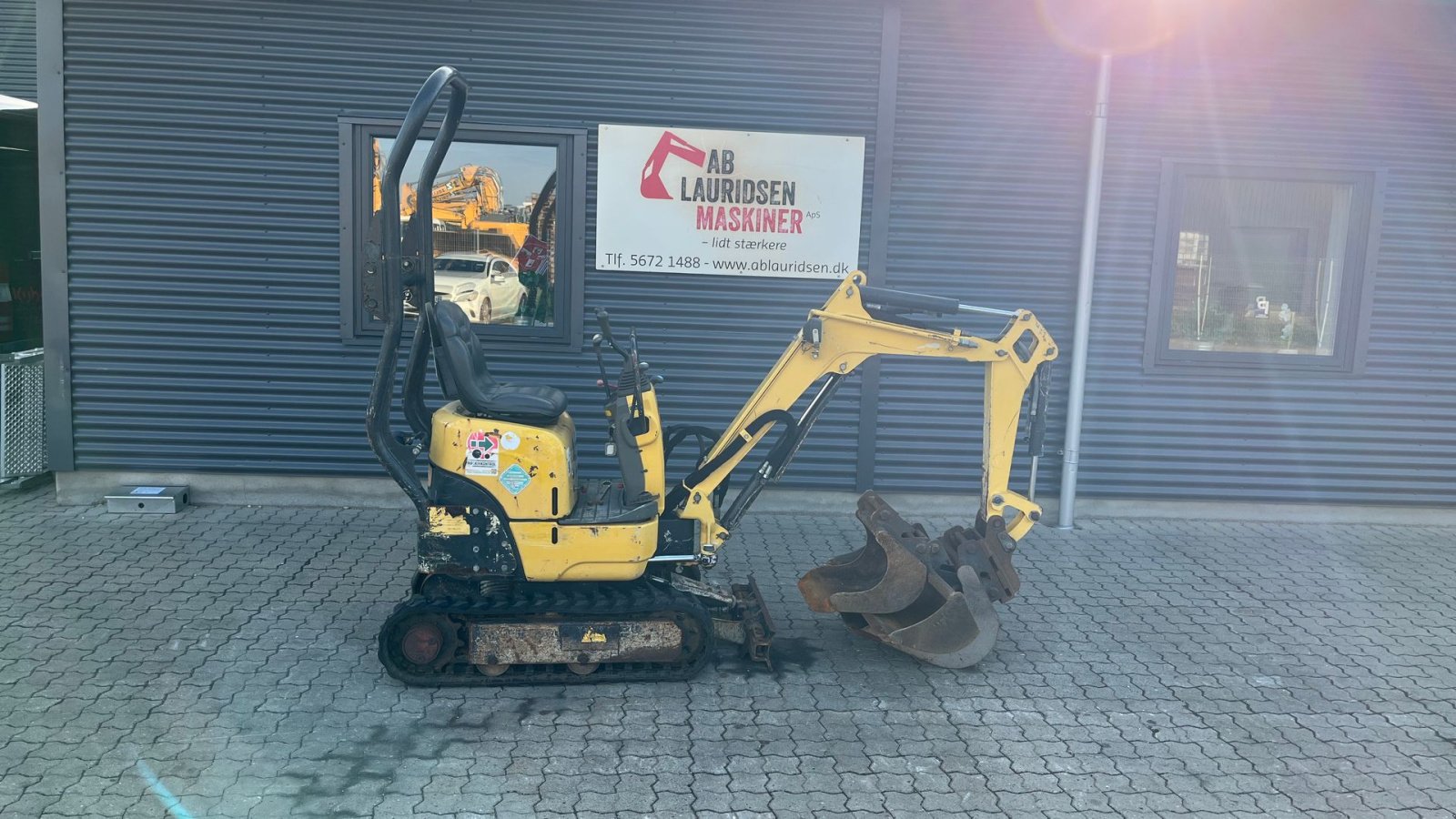 Bagger typu Yanmar SV08 Hurtig skifte og 3 skovle, Gebrauchtmaschine v Rønnede (Obrázek 1)